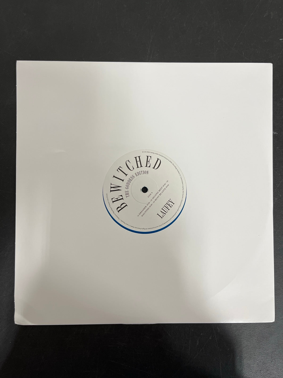 SLEEVE_1F - Laufey - Bewitched: The Goddess Edition LE Blue Vinyl USED NOT TESTED