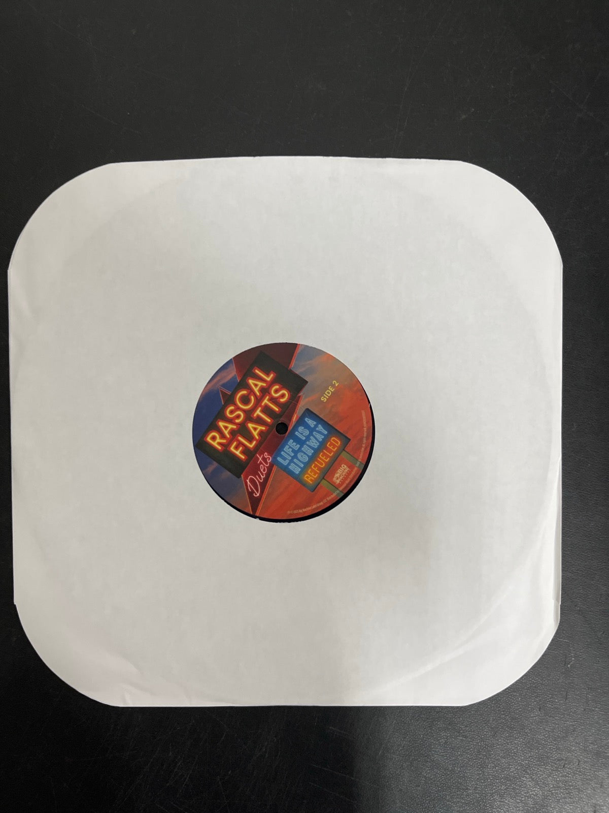 SLEEVE_1F - Flatts Target Exclusive Refueled Edition Translucent Blue Vinyl USED NOT TESTED