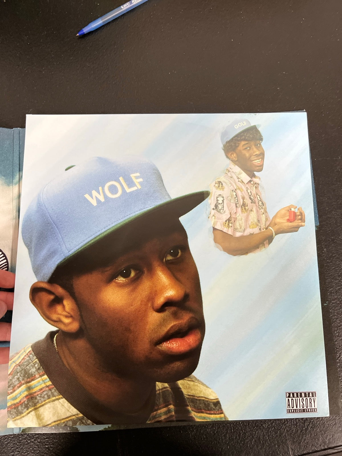SLEEVE_1F - Tyler, The Creator - Wolf LE Pink Vinyl USED NOT TESTED