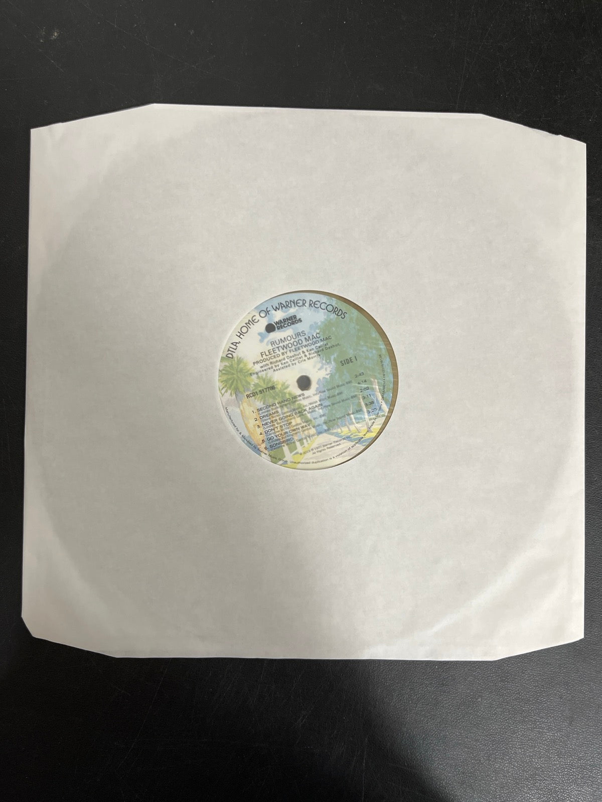 SLEEVE_1F - Fleetwood Mac - Rumours LE Gold Remastered Vinyl USED NOT TESTED