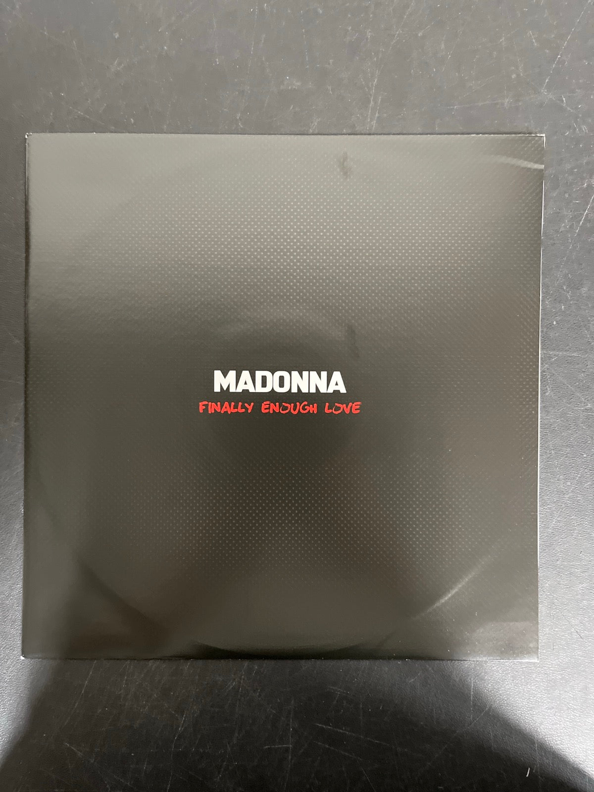 SLEEVE_1F - Madonna - Finally Enough Love Black Vinyl USED NOT TESTED