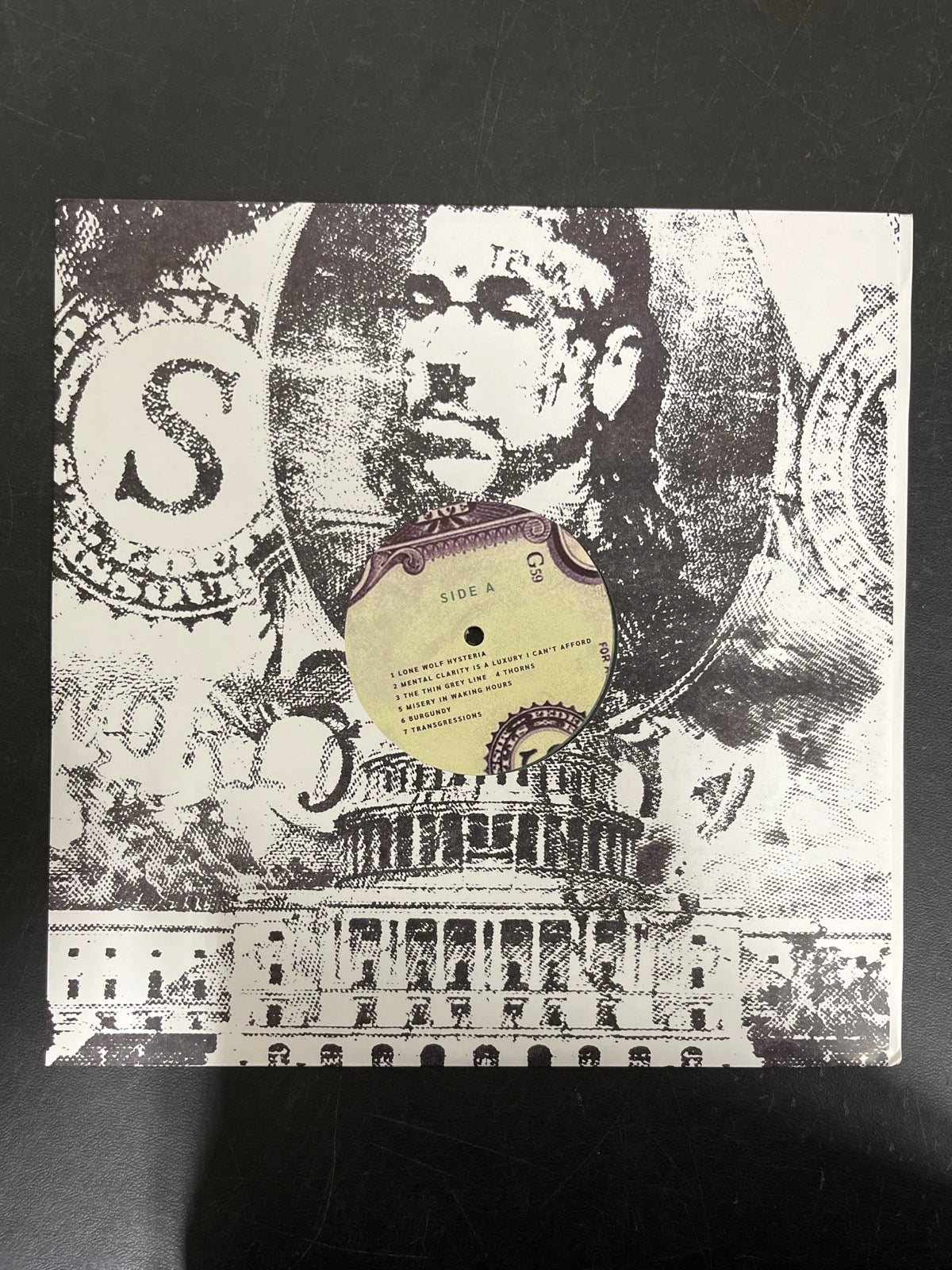 SLEEVE_1F - $uicideboy$ - New World Depression Clear Vinyl USED NOT TESTED