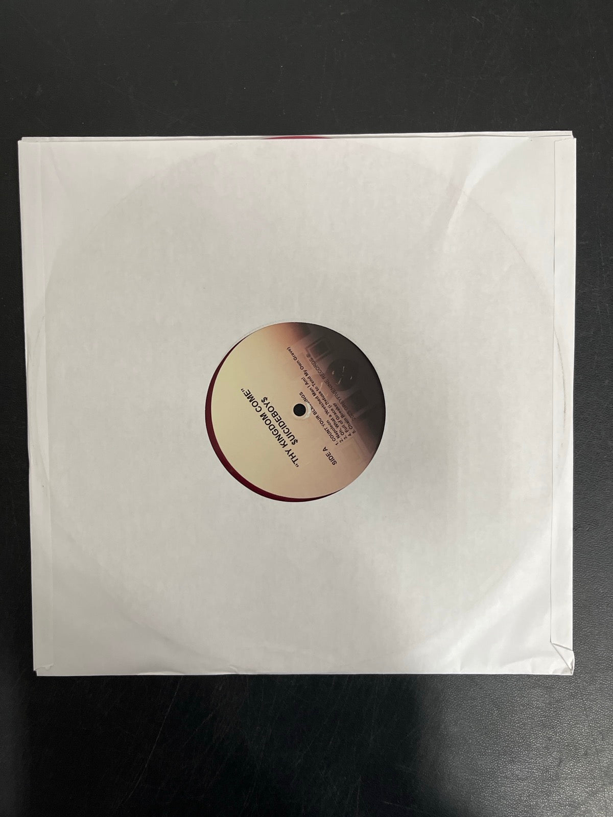 SLEEVE_1F - $uicideboy$ - Thy Kingdom Come LE Red Vinyl USED NOT TESTED