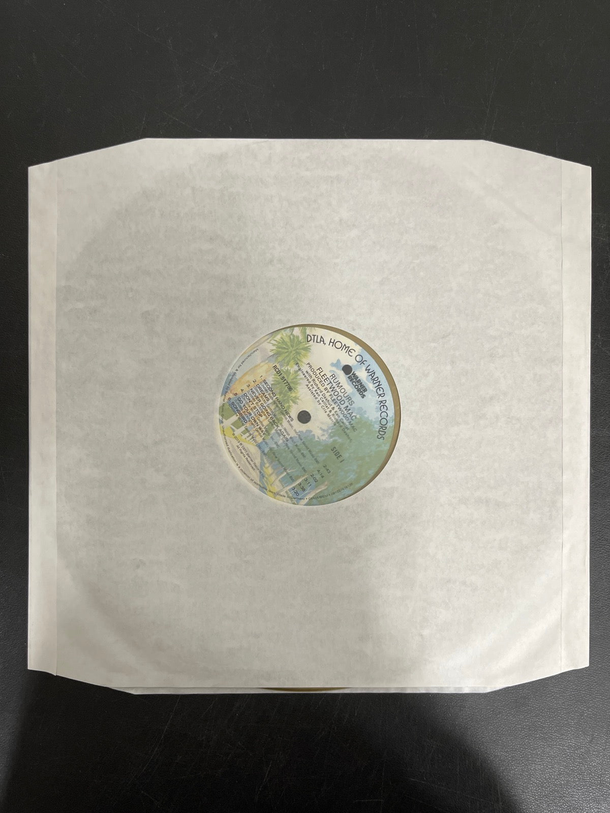 SLEEVE_1F - Fleetwood Mac - Rumours LE Gold Remastered Vinyl USED NOT TESTED