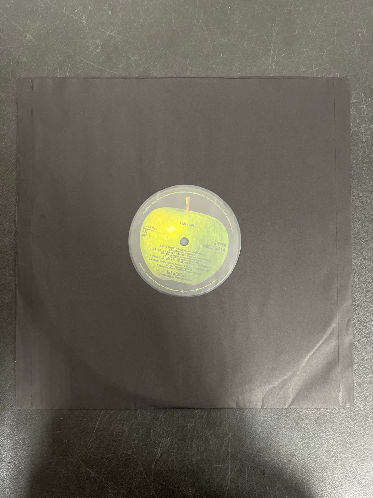 SLEEVE_1F - The Beatles - Abbey Road LE 180gm Remastered Ann. Ed Vinyl USED NOT TESTED