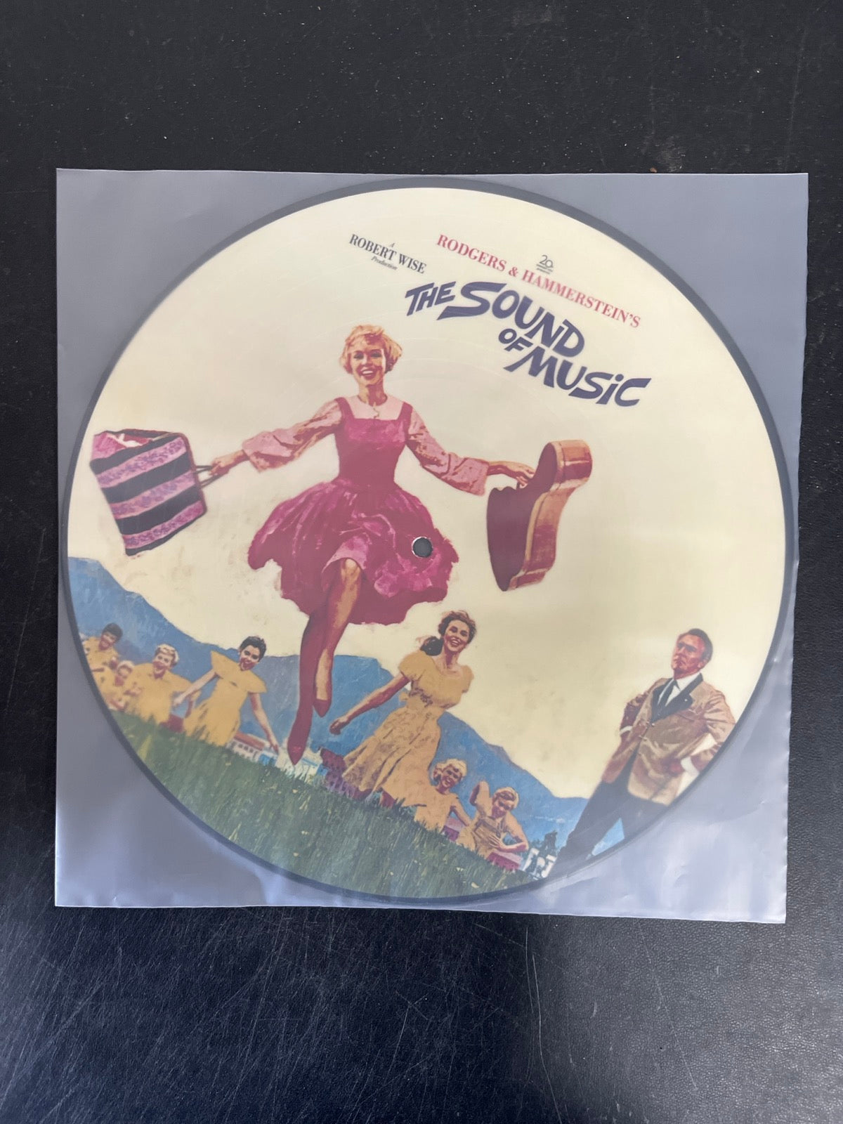 SLEEVE_1F - The Sound Of Music OST 60th Anniv Ed. Picture Disc USED NOT TESTED