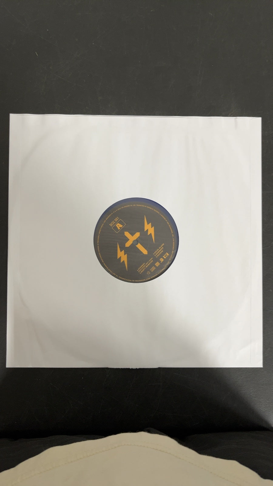 SLEEVE_1F - The Weeknd - Starboy LE Blue Vinyl USED NOT TESTED