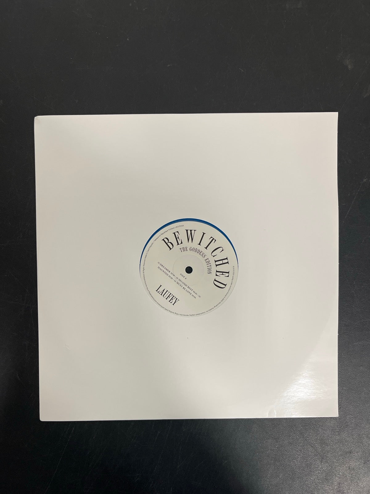 SLEEVE_1F - Laufey - Bewitched: The Goddess Edition LE Blue Vinyl USED NOT TESTED