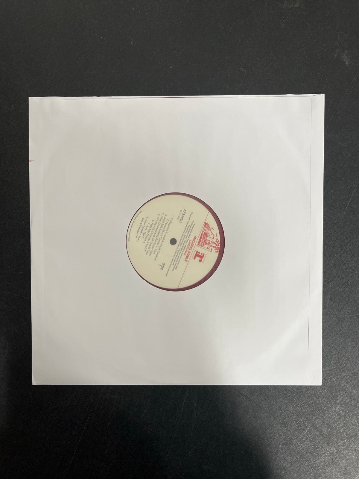 SLEEVE_1F - Michael Bublé - Christmas LE Red Vinyl USED NOT TESTED