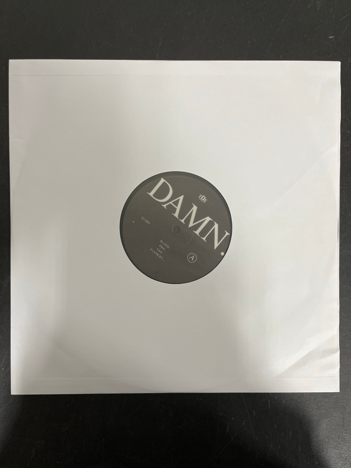 SLEEVE_1F - Kendrick Lamar - DAMN. LE 180gm Green Vinyl USED NOT TESTED