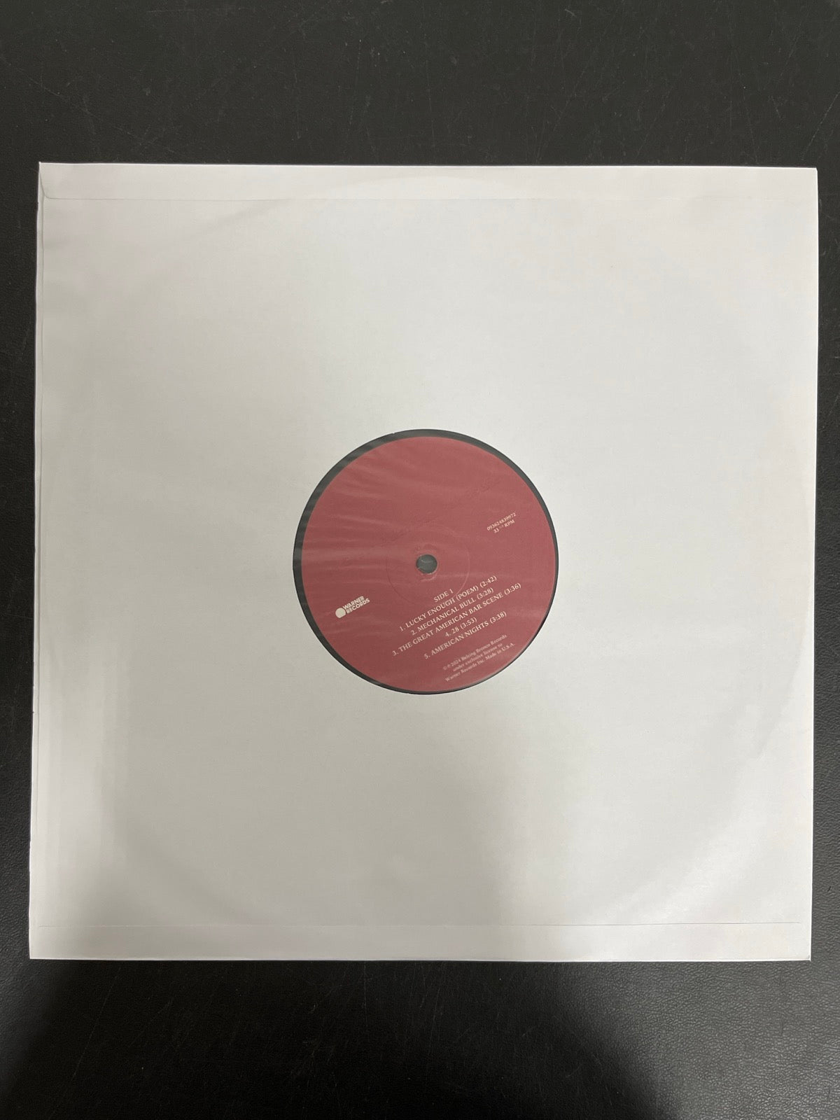 SLEEVE_1F - Zach Bryan - The Great American... Target Exclusive Vinyl USED NOT TESTED