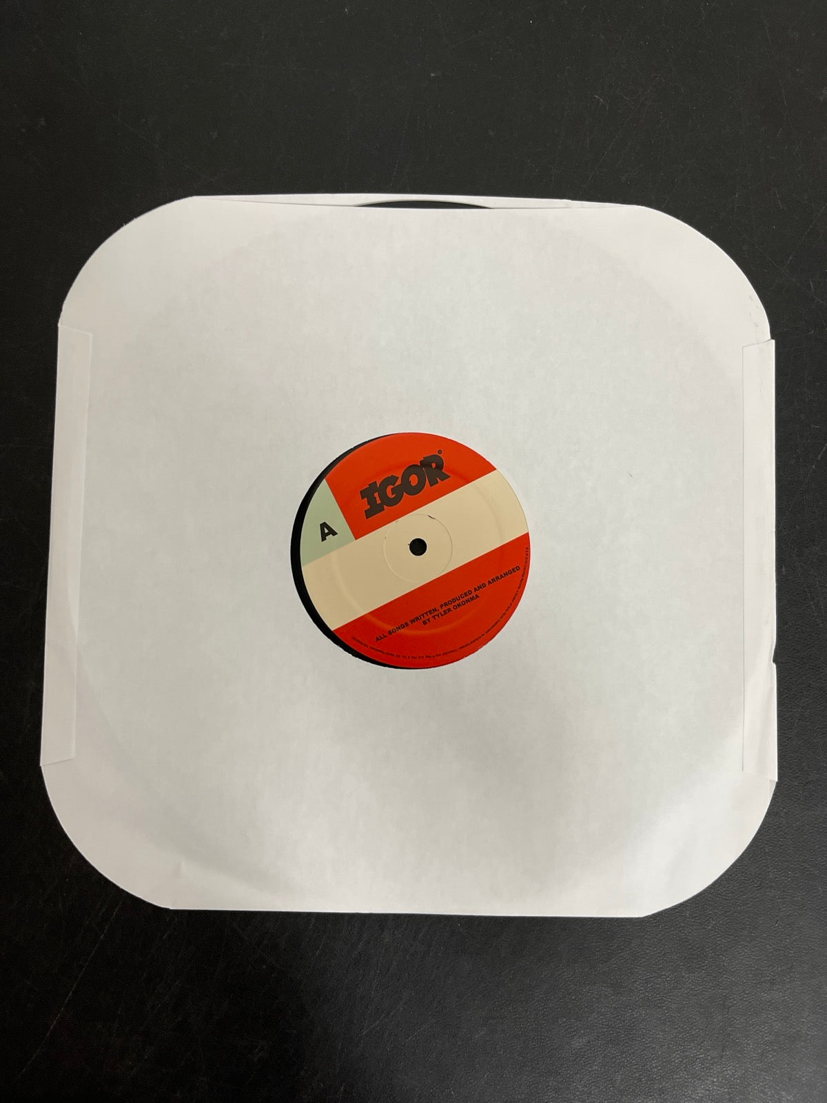 SLEEVE_1F - Tyler, The Creator - IGOR Black Vinyl USED NOT TESTED