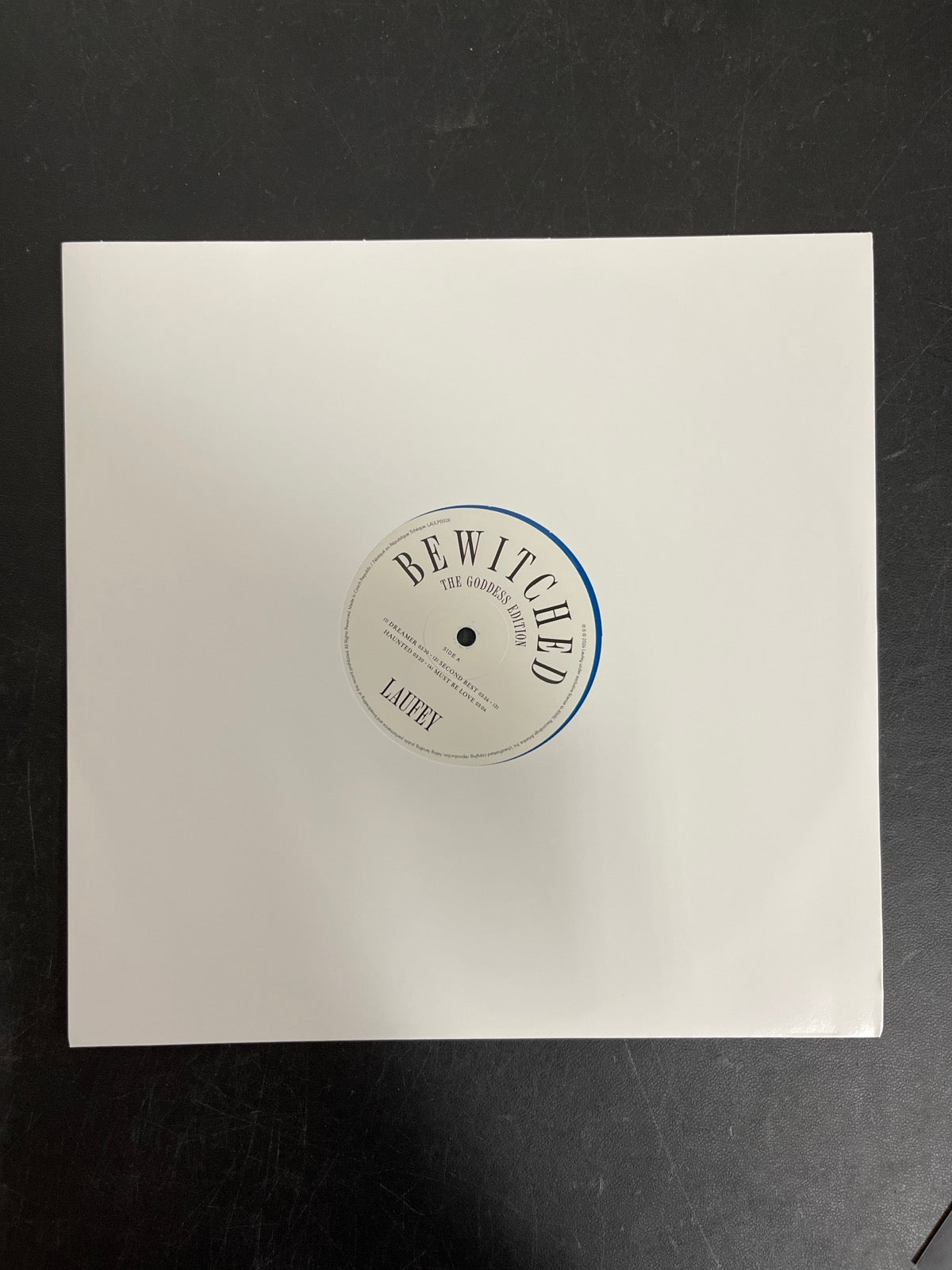 SLEEVE_1F - Laufey - Bewitched: The Goddess Edition LE Blue Vinyl USED NOT TESTED