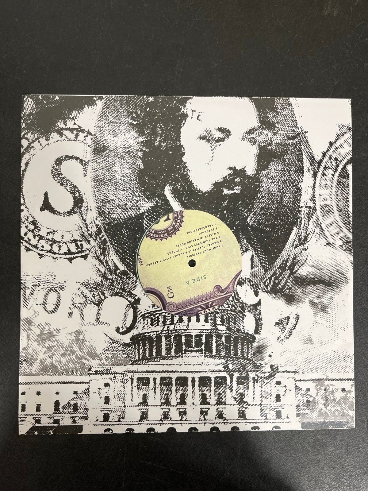 SLEEVE_1F - $uicideboy$ - New World Depression Clear Vinyl USED NOT TESTED