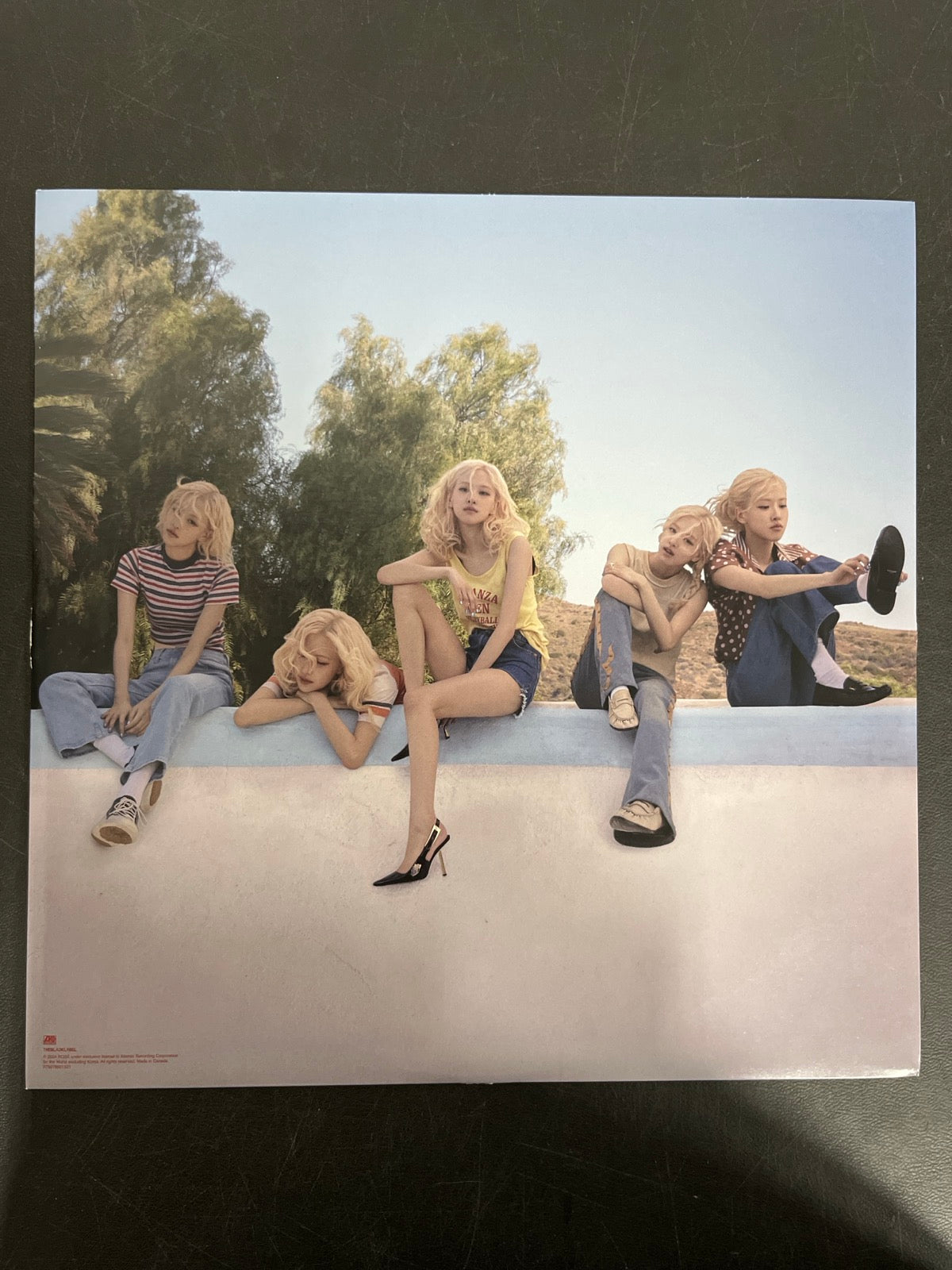 SLEEVE_1F - Rosé - Rosie LE Clear Vinyl USED NOT TESTED