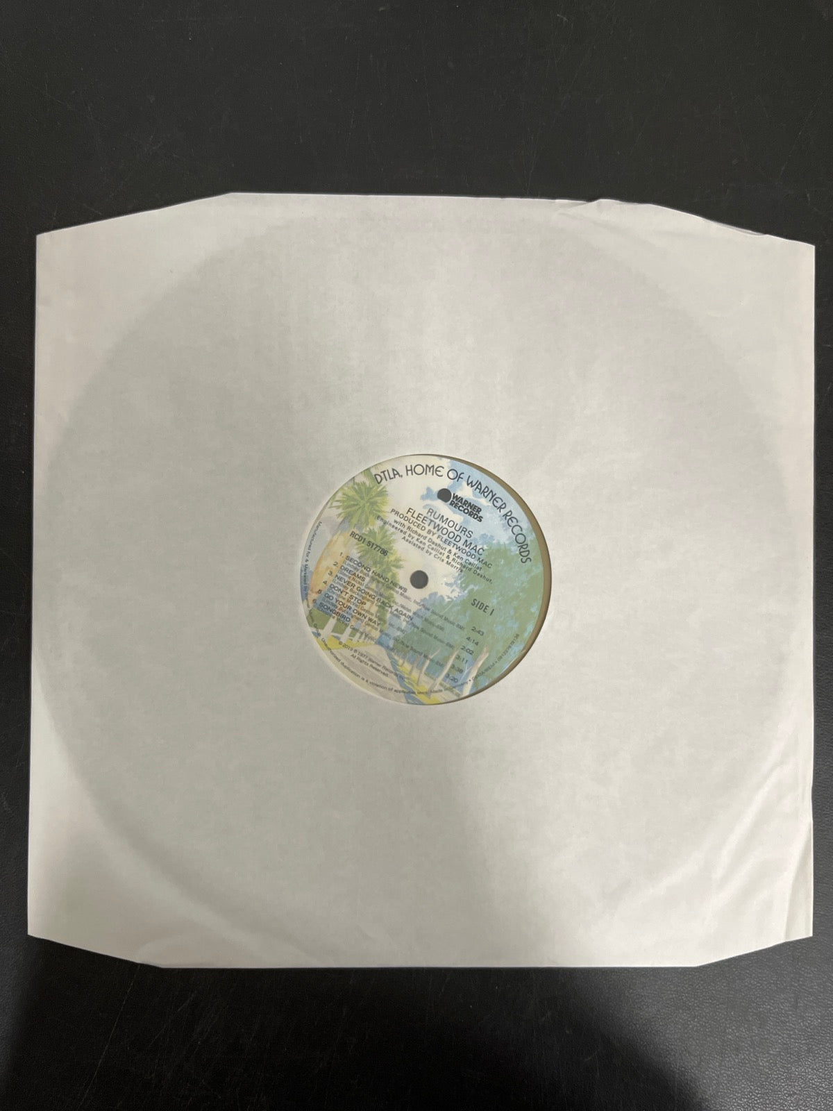 SLEEVE_1F - Fleetwood Mac - Rumours LE Gold Remastered Vinyl USED NOT TESTED
