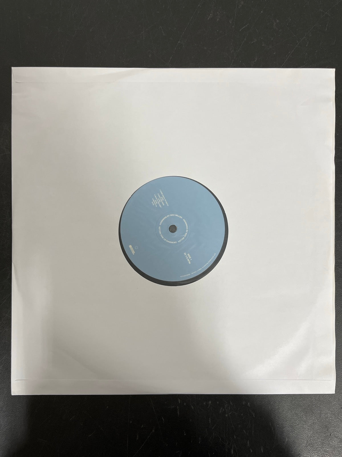SLEEVE_1F - Mac Miller - Swimming Black Vinyl USED NOT TESTED