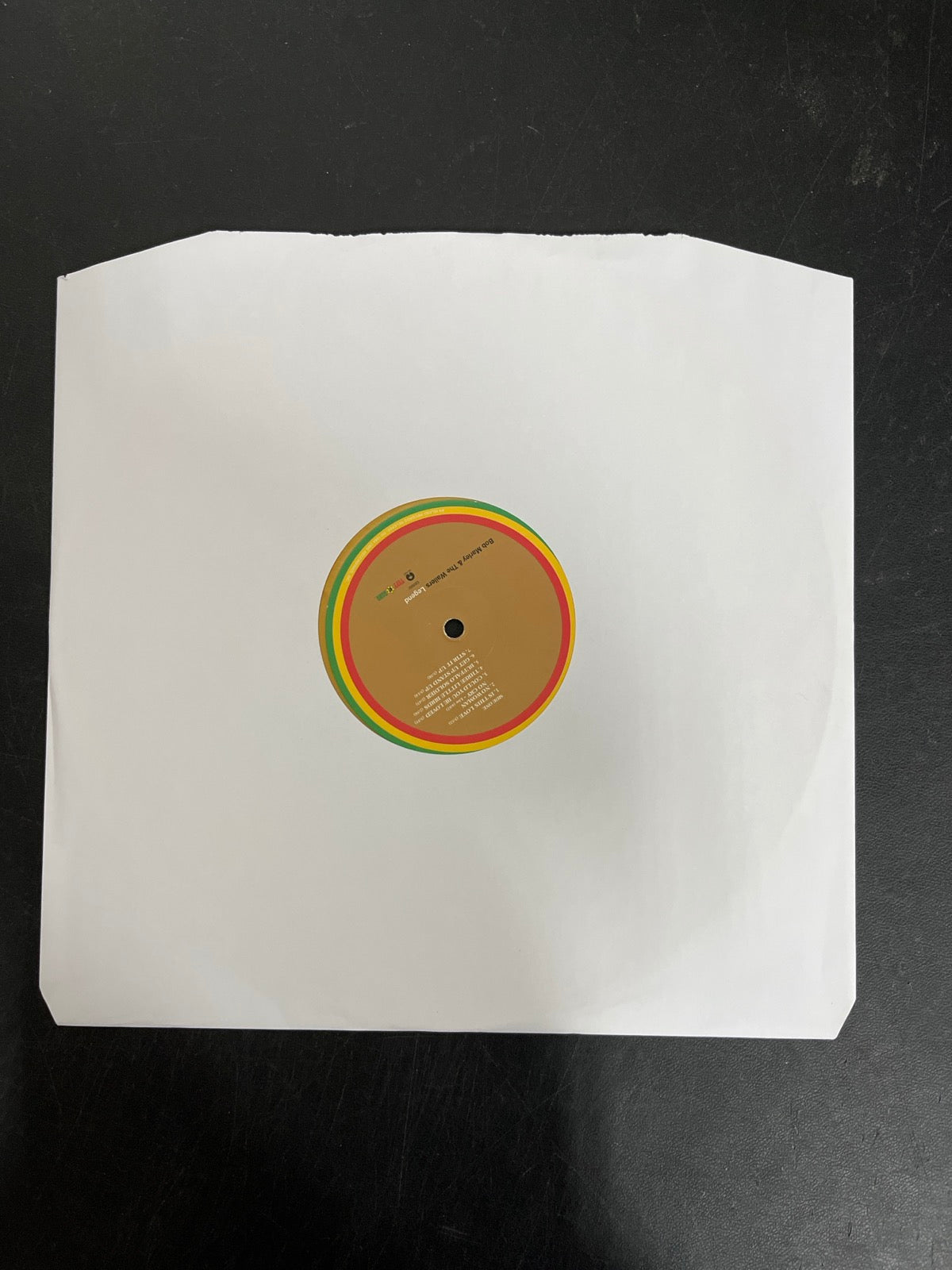 SLEEVE_1F - Bob Marley & The Wailers - Legend... LE Gold Vinyl USED NOT TESTED