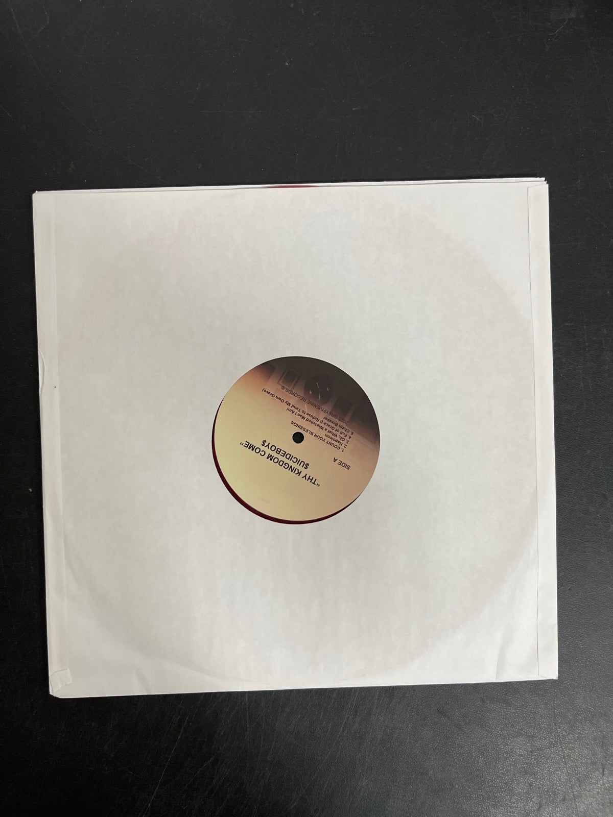 SLEEVE_1F - $uicideboy$ - Thy Kingdom Come LE Red Vinyl USED NOT TESTED