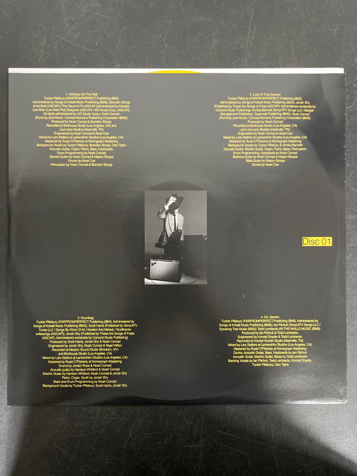 SLEEVE_1F - Role Model - Kansas Anymore (The ...) Deluxe Yellow Vinyl USED NOT TESTED