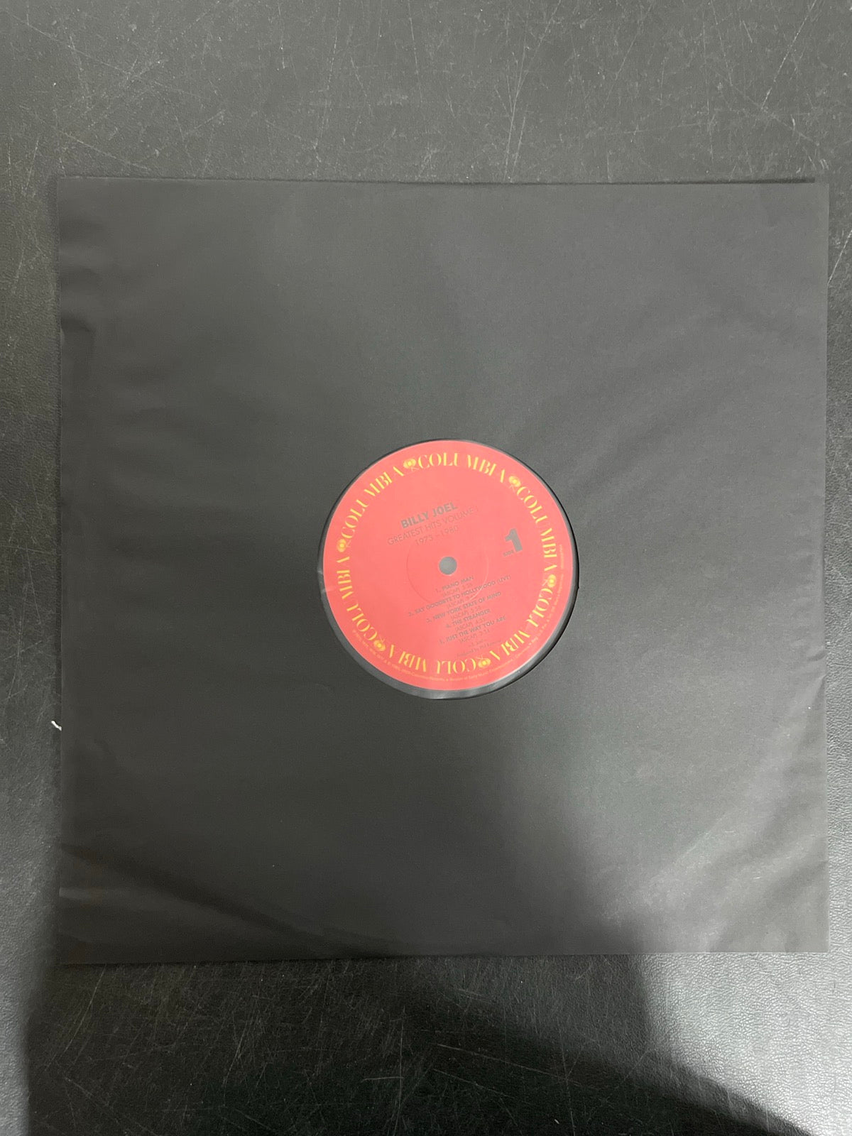 SLEEVE_1F - Billy Joel - Greatest Hits, Volume I & II Black Vinyl USED NOT TESTED