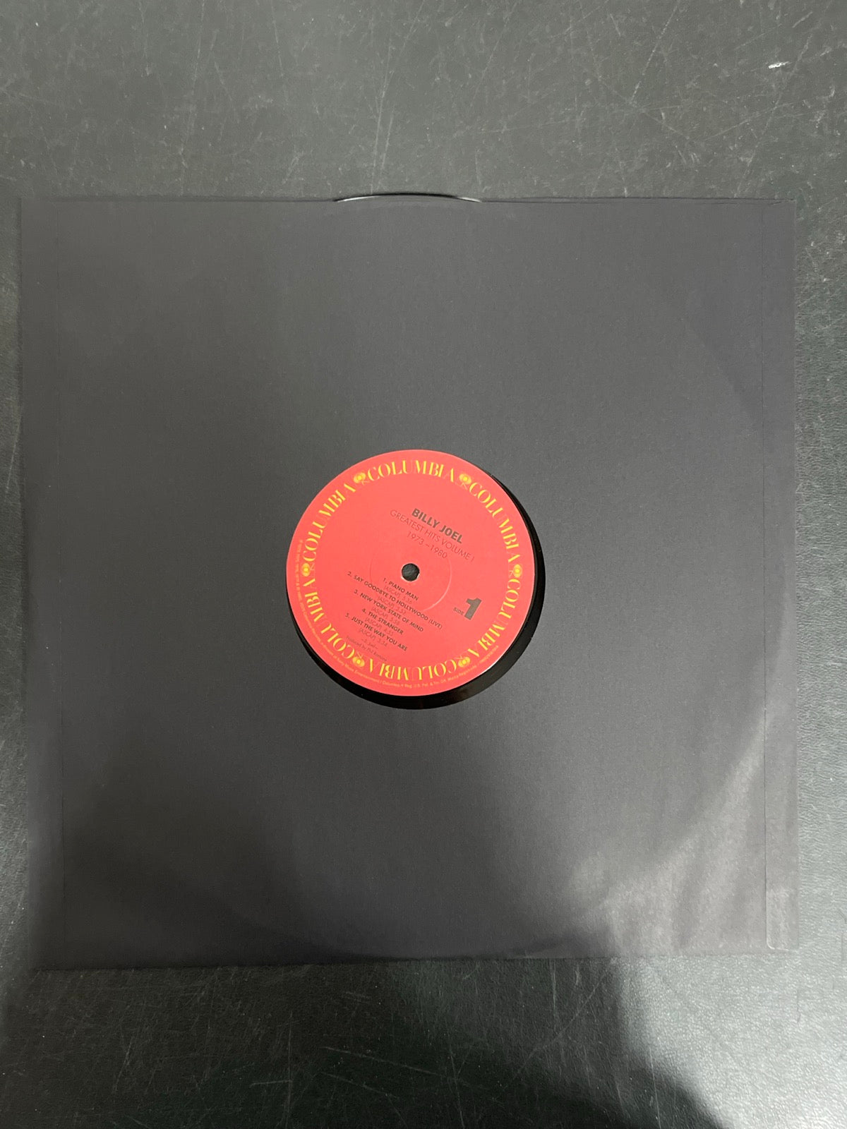 SLEEVE_1F - Billy Joel - Greatest Hits, Volume I & II Black Vinyl USED NOT TESTED