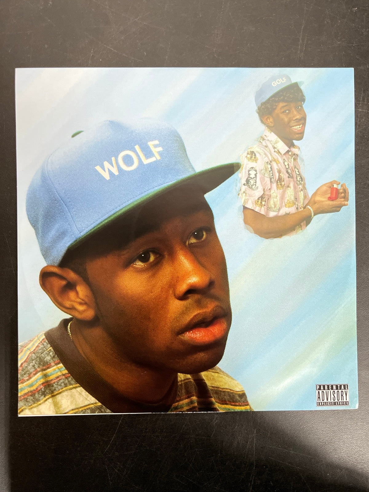 SLEEVE_1F - Tyler, The Creator - Wolf LE Pink Vinyl USED NOT TESTED