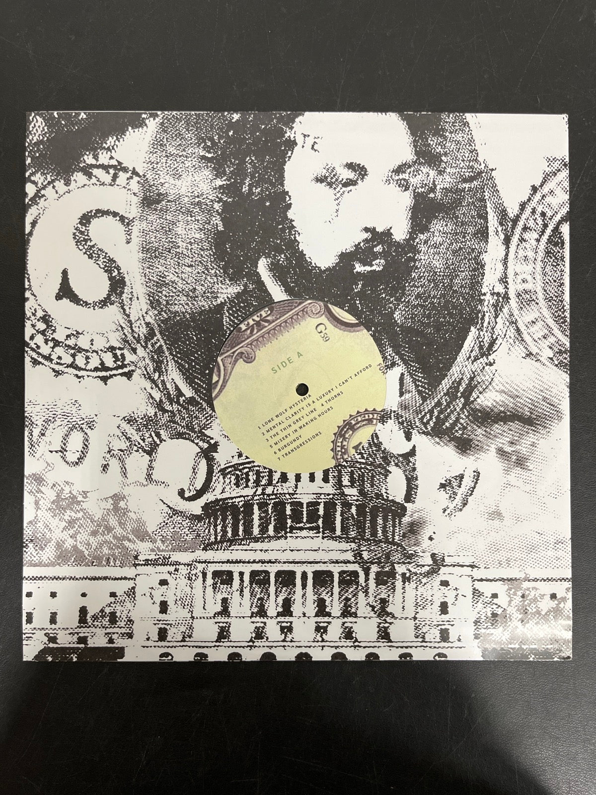 SLEEVE_1F - $uicideboy$ - New World Depression Clear Vinyl USED NOT TESTED