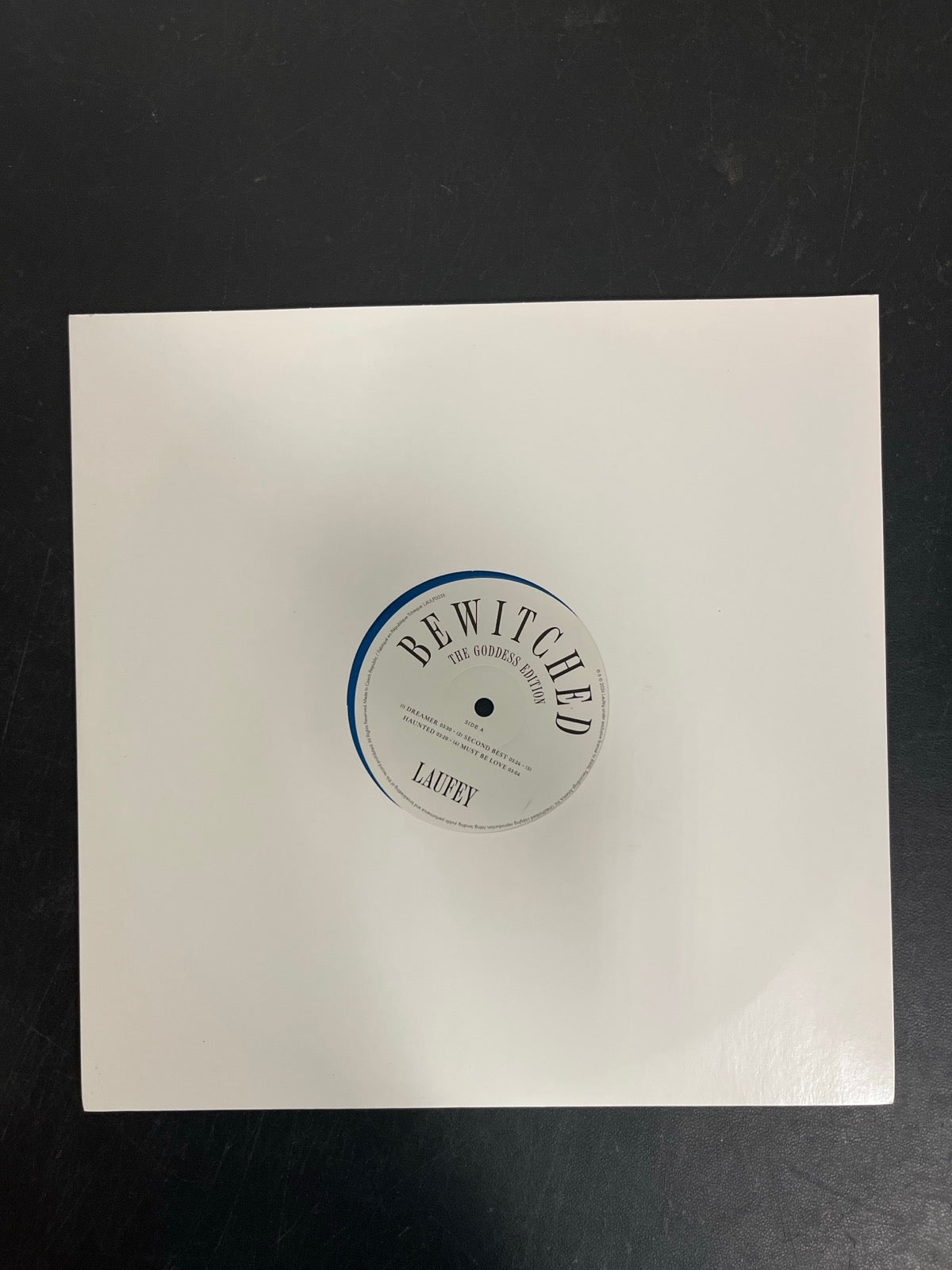 SLEEVE_1F - Laufey - Bewitched: The Goddess Edition LE Blue Vinyl USED NOT TESTED