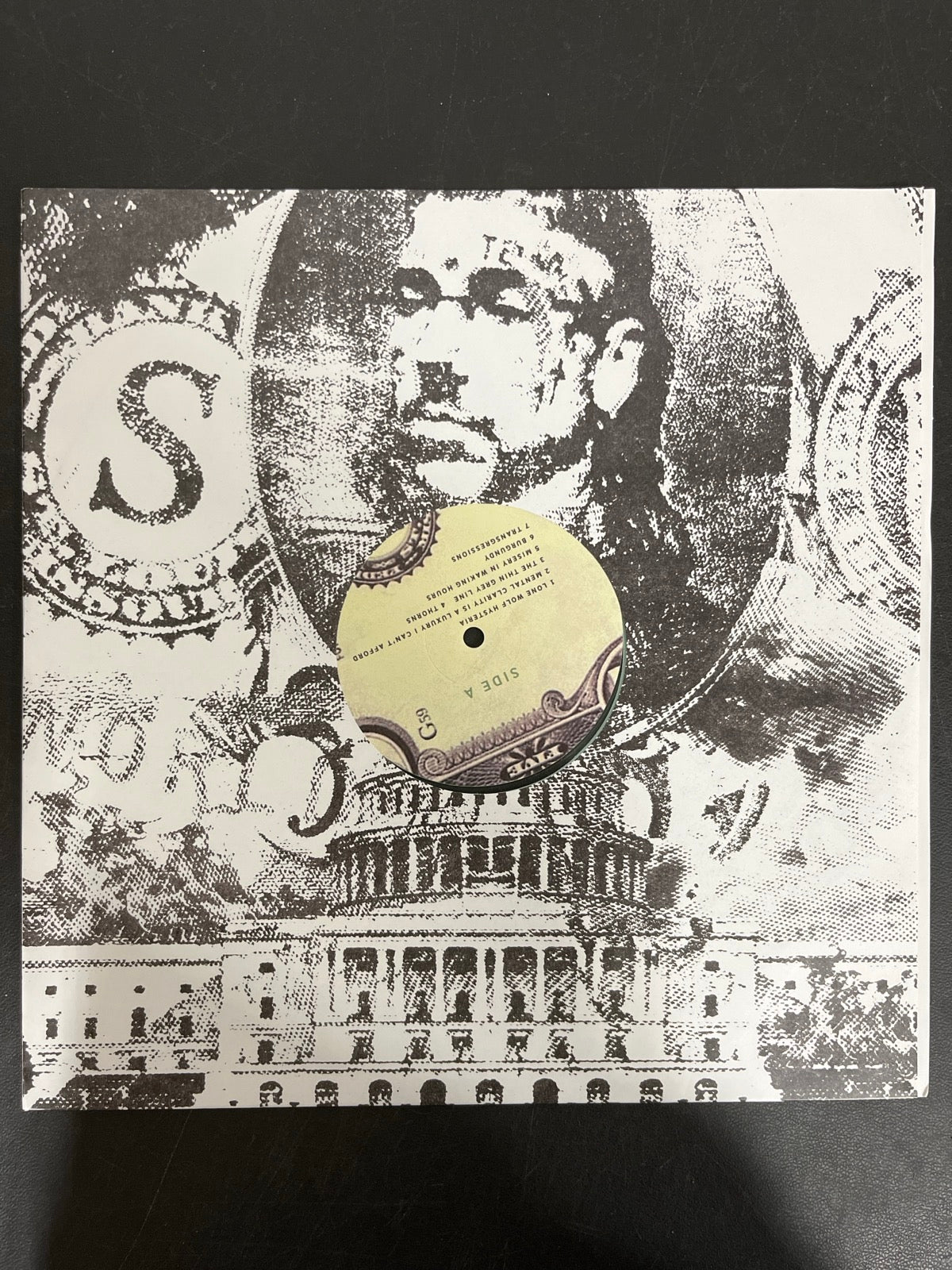 SLEEVE_1F - $uicideboy$ - New World Depression Clear Vinyl USED NOT TESTED