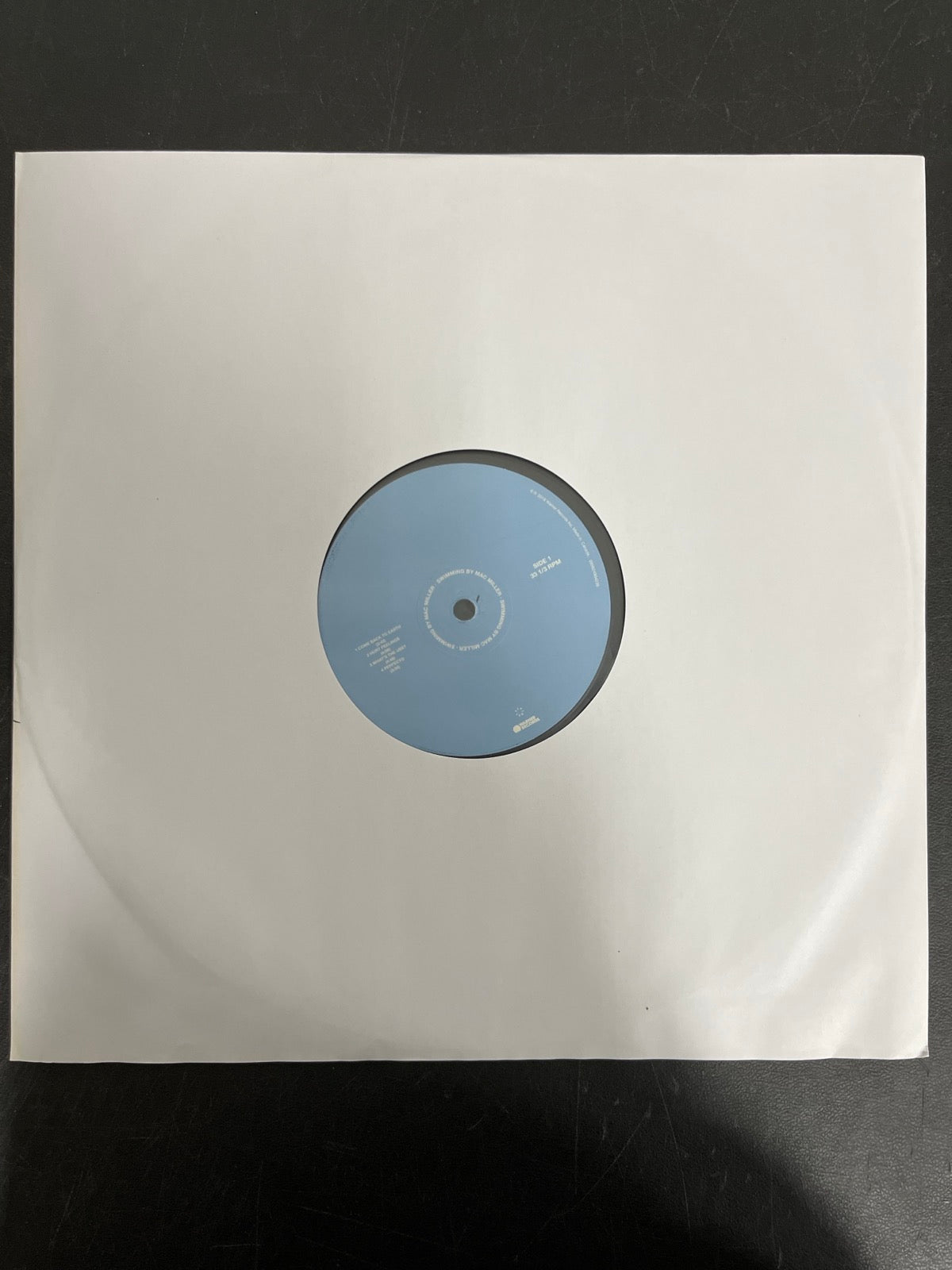 SLEEVE_1F - Mac Miller - Swimming Black Vinyl USED NOT TESTED