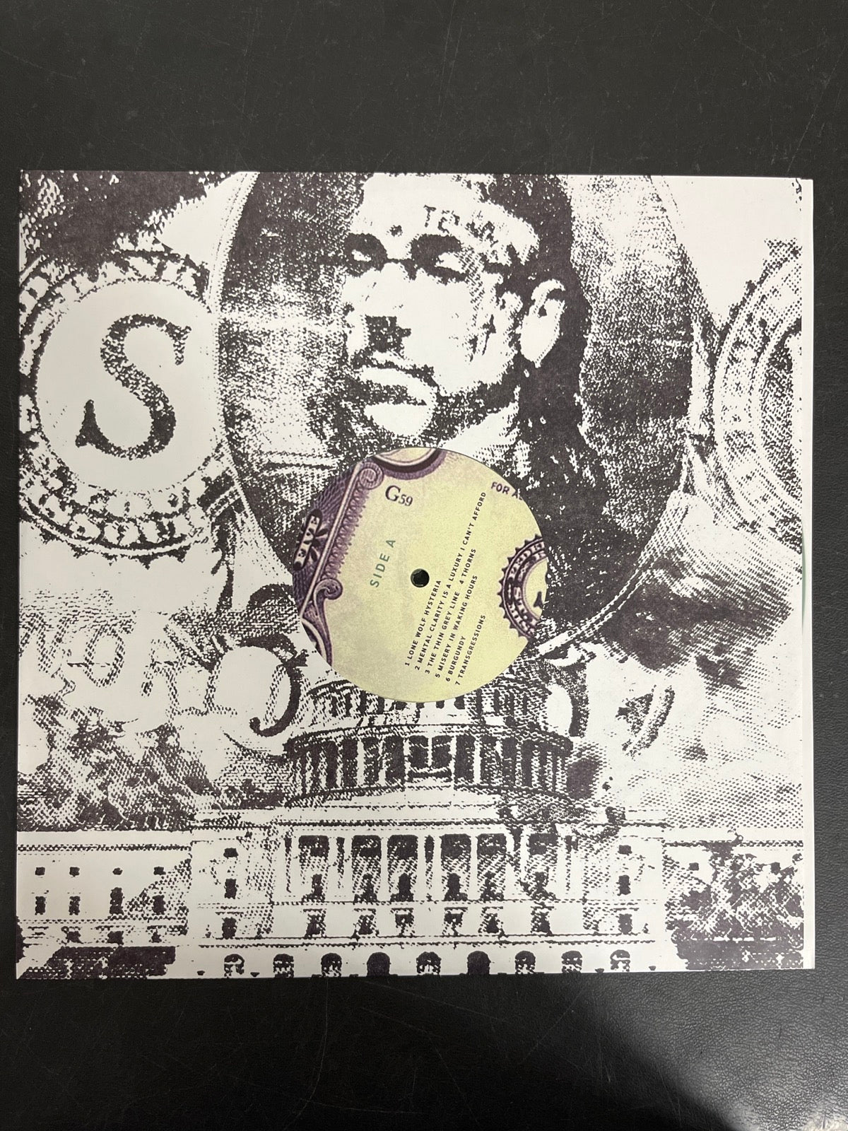 SLEEVE_1F - $uicideboy$ - New World Depression Clear Vinyl USED NOT TESTED