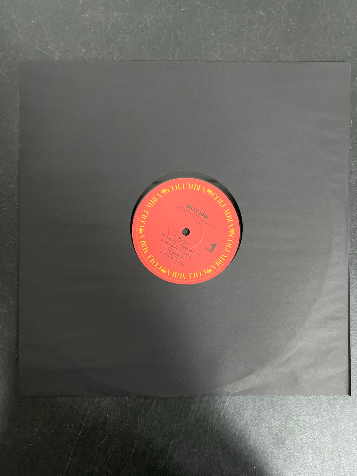 SLEEVE_1F - Billy Joel - Greatest Hits, Volume I & II Black Vinyl USED NOT TESTED