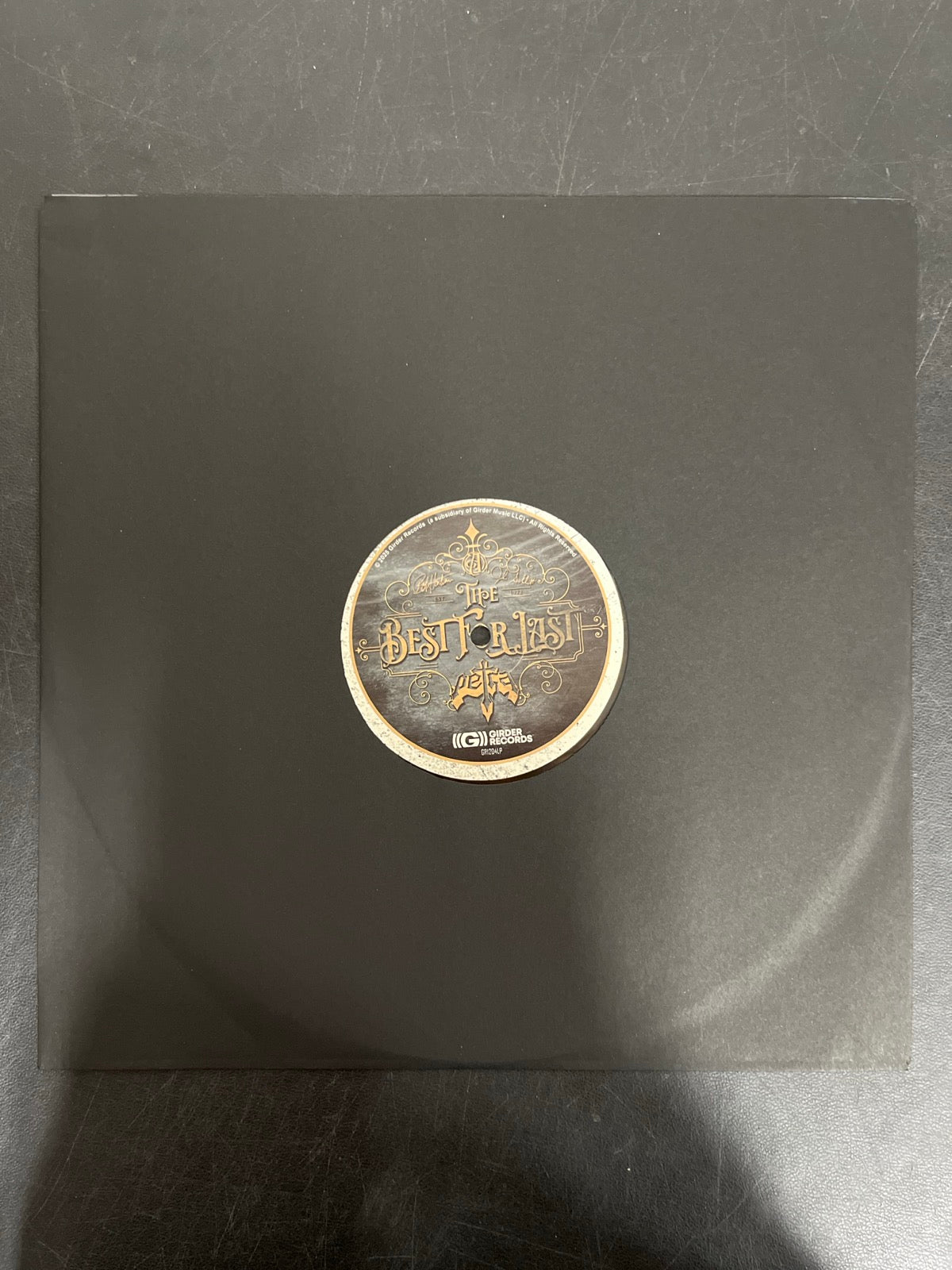 SLEEVE_1F - Petra - The Best for Last LE Gold Vinyl USED NOT TESTED