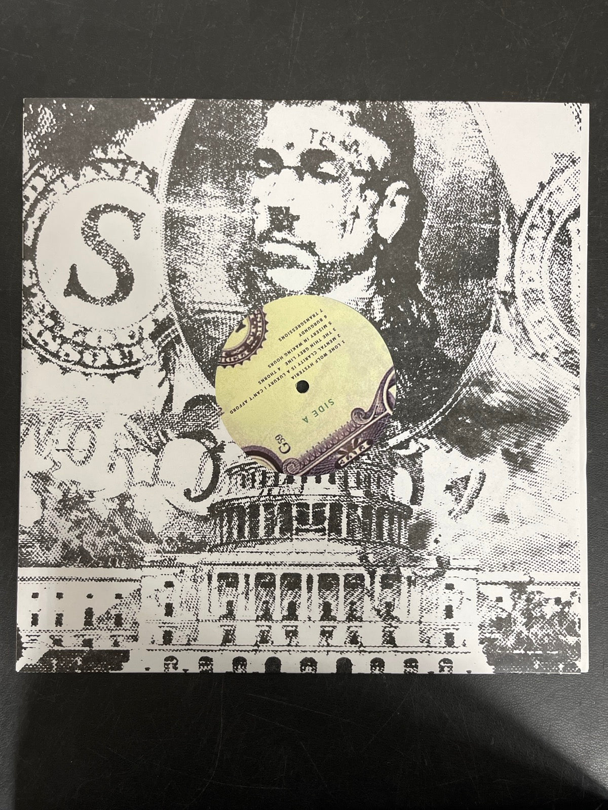SLEEVE_1F - $uicideboy$ - New World Depression Clear Vinyl USED NOT TESTED