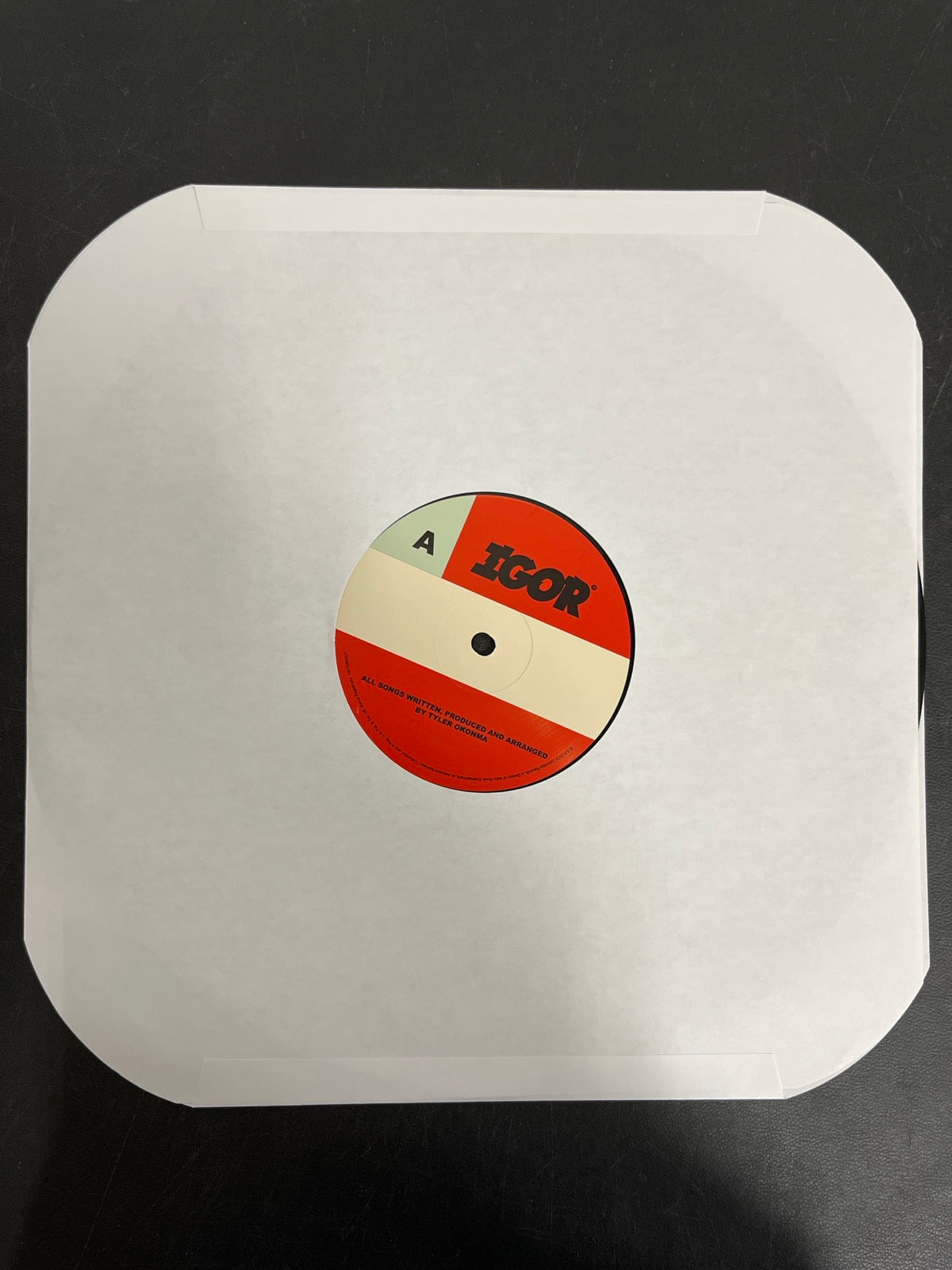 SLEEVE_1F - Tyler, The Creator - IGOR Black Vinyl USED NOT TESTED