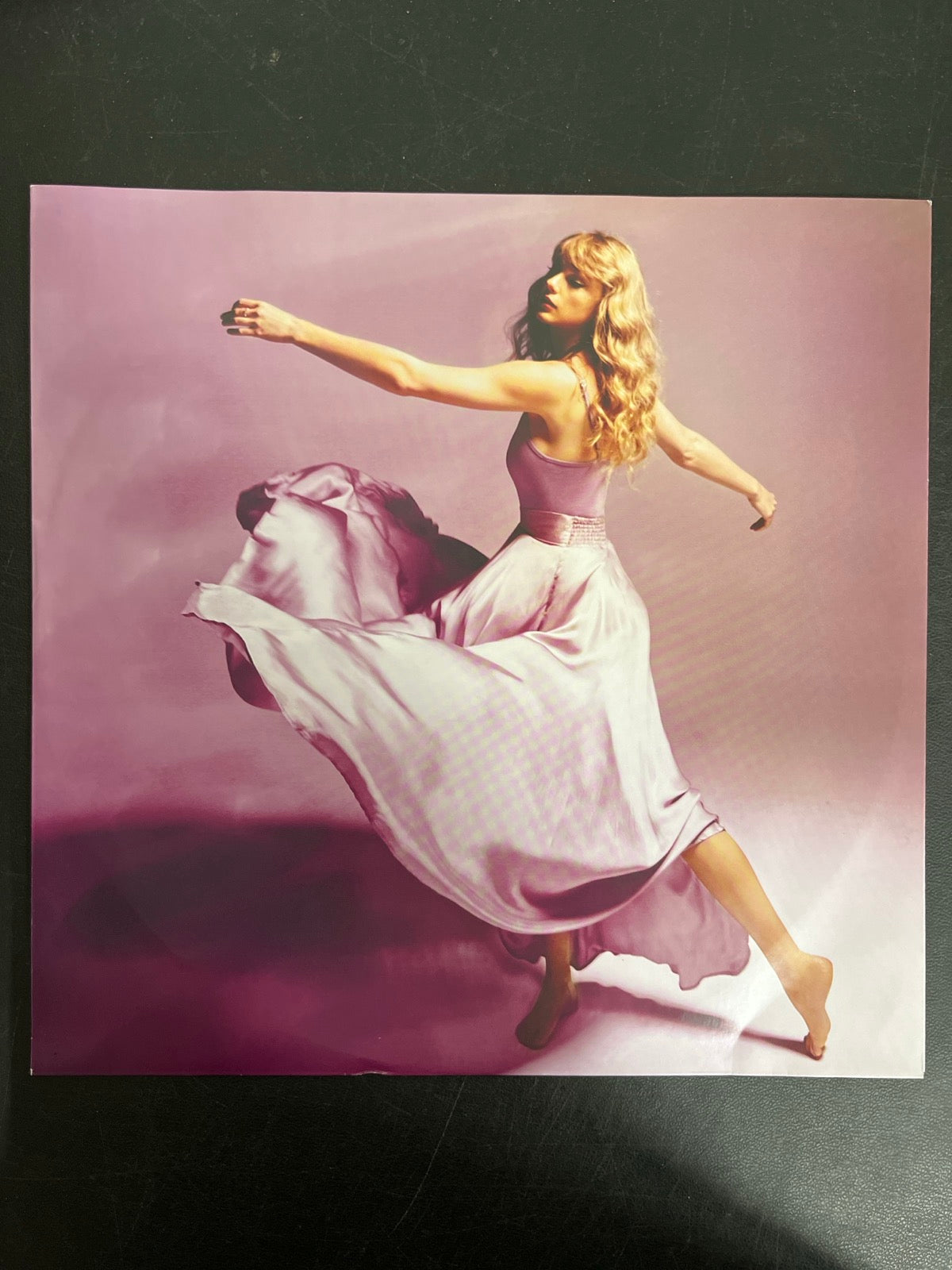 SLEEVE_1F - Taylor Swift - Speak Now Taylor's Version LE Lilac Marble Vinyl USED NOT TESTED