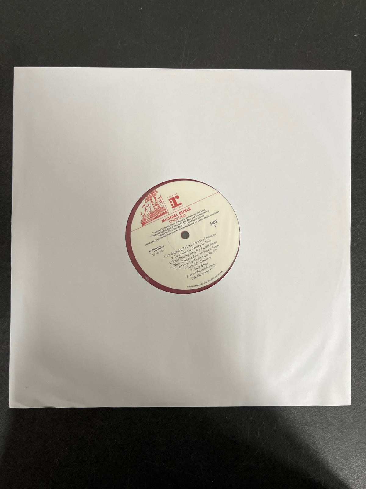 SLEEVE_1F - Michael Bublé - Christmas LE Red Vinyl USED NOT TESTED
