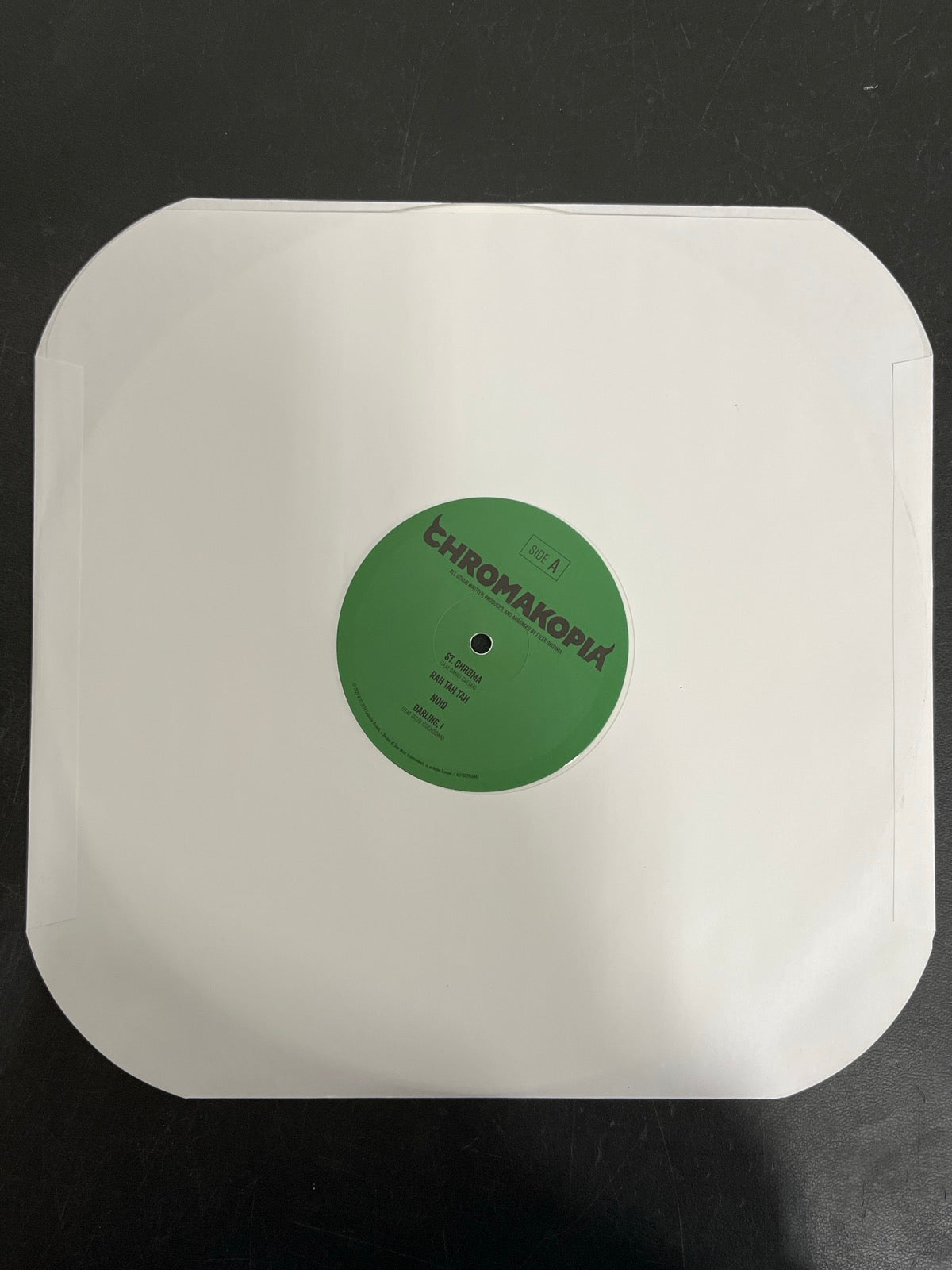 SLEEVE_1F - Tyler, the Creator - Chromakopia 180gm Deluxe Opaque White Vinyl USED NOT TESTED