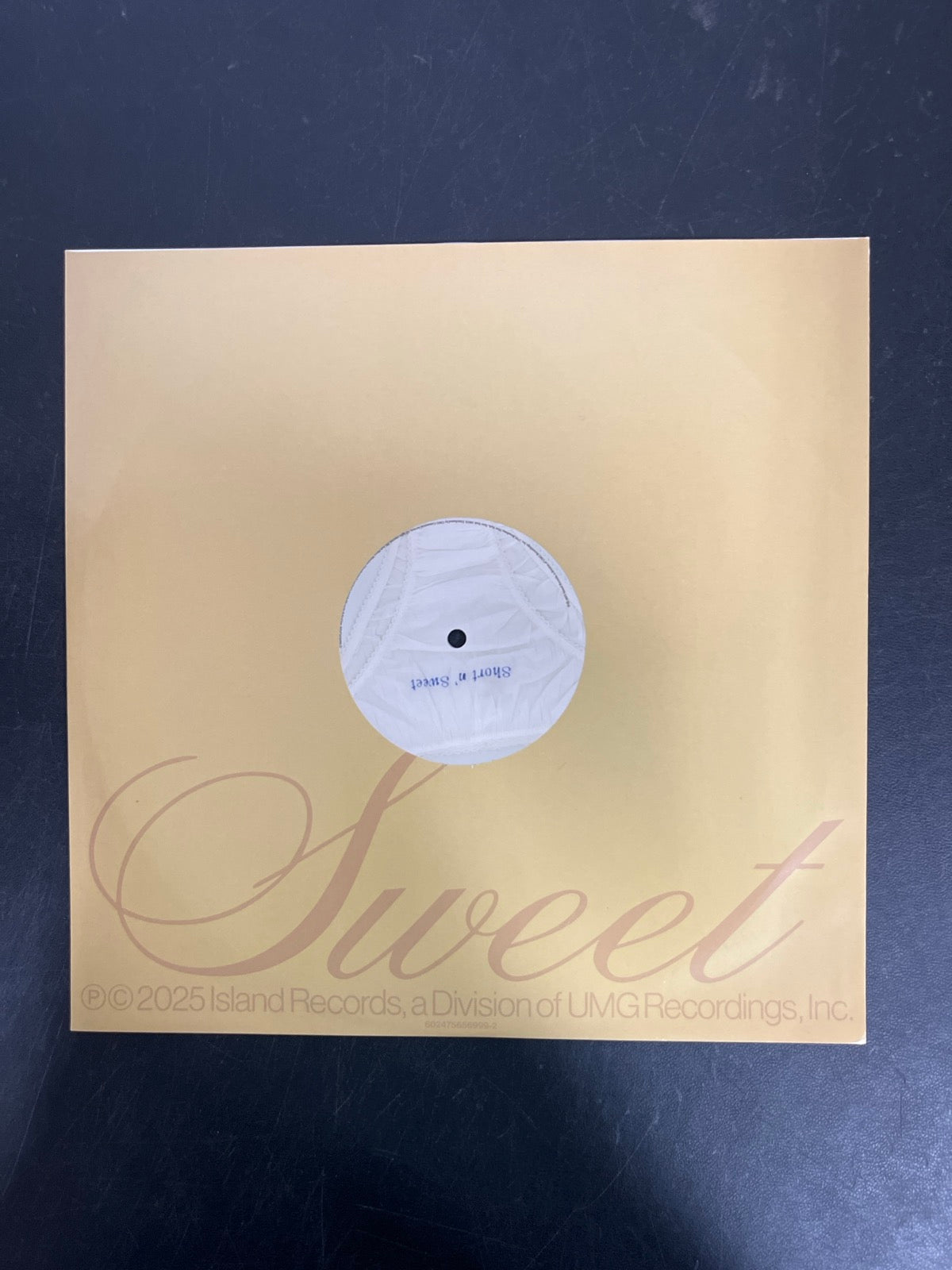 SLEEVE_2B - Sabrina Carpenter - Short N' Sweet LE Deluxe Ed. White Vinyl USED NOT TESTED