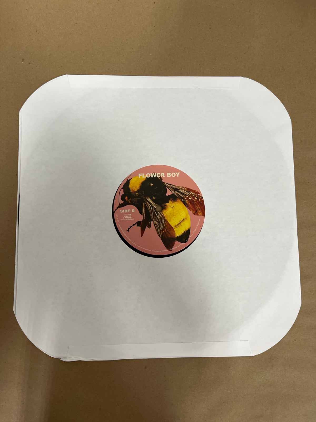 SLEEVE_2B - Tyler, the Creator - Flower Boy LE Vinyl USED NOT TESTED