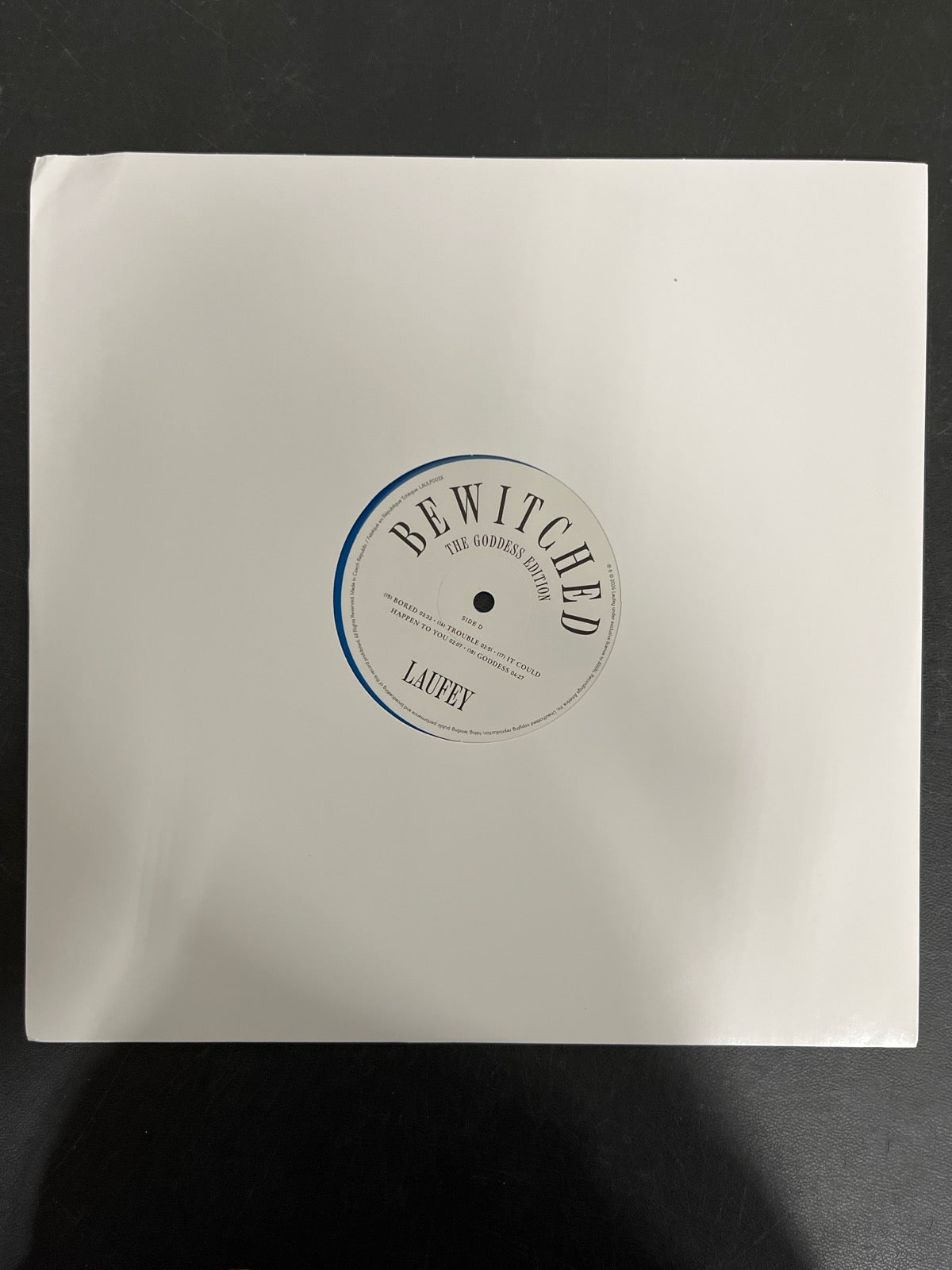 SLEEVE_2B - Laufey - Bewitched: The Goddess Edition LE Blue Vinyl USED NOT TESTED