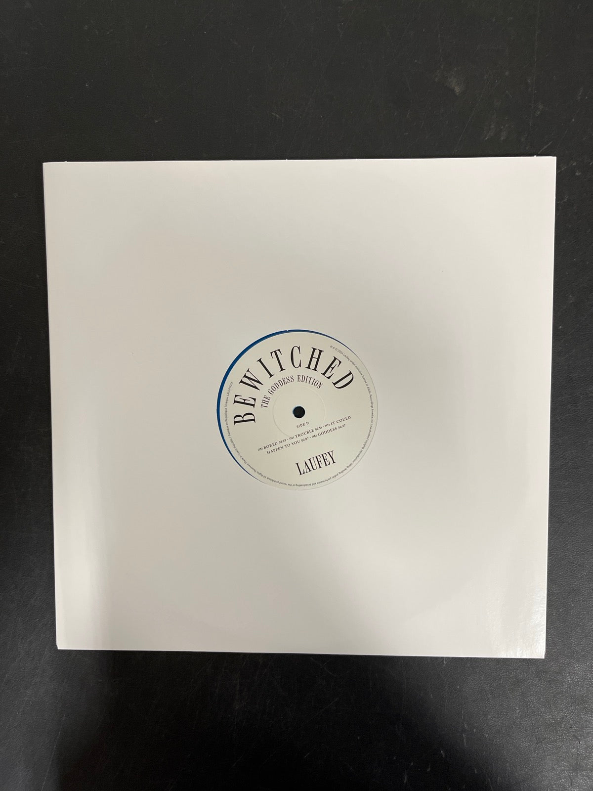 SLEEVE_2B - Laufey - Bewitched: The Goddess Edition LE Blue Vinyl USED NOT TESTED