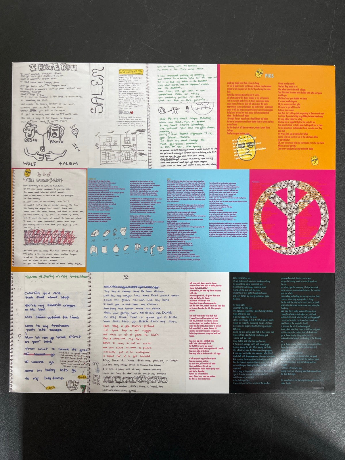 SLEEVE_2B - Tyler, The Creator - Wolf LE Pink Vinyl USED NOT TESTED