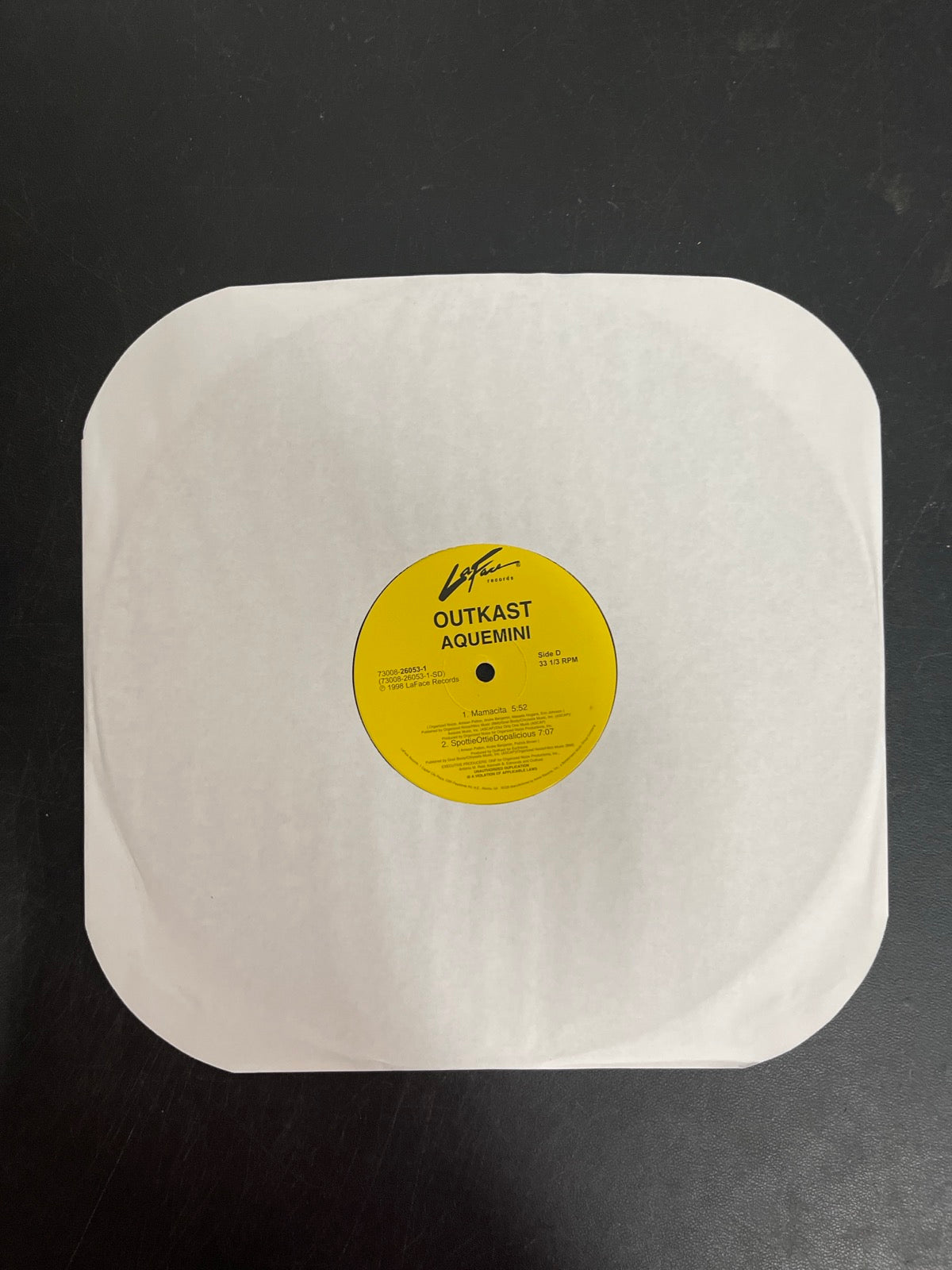 SLEEVE_2B - OutKast - Aquemini Reissue Vinyl USED NOT TESTED