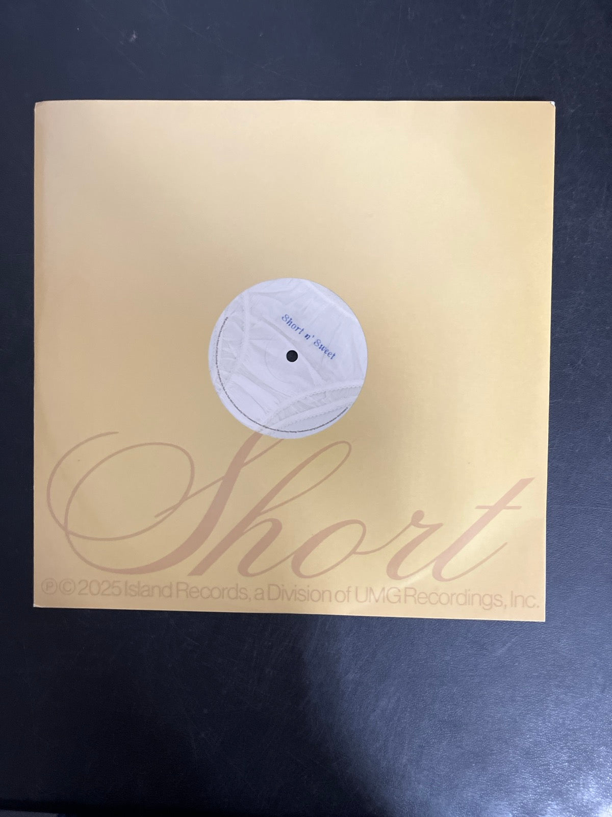 SLEEVE_2B - Sabrina Carpenter - Short N' Sweet LE Deluxe Ed. White Vinyl USED NOT TESTED