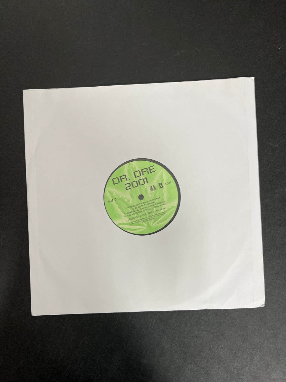 SLEEVE_2B - Dr. Dre - 2001 Reissue Vinyl USED NOT TESTED
