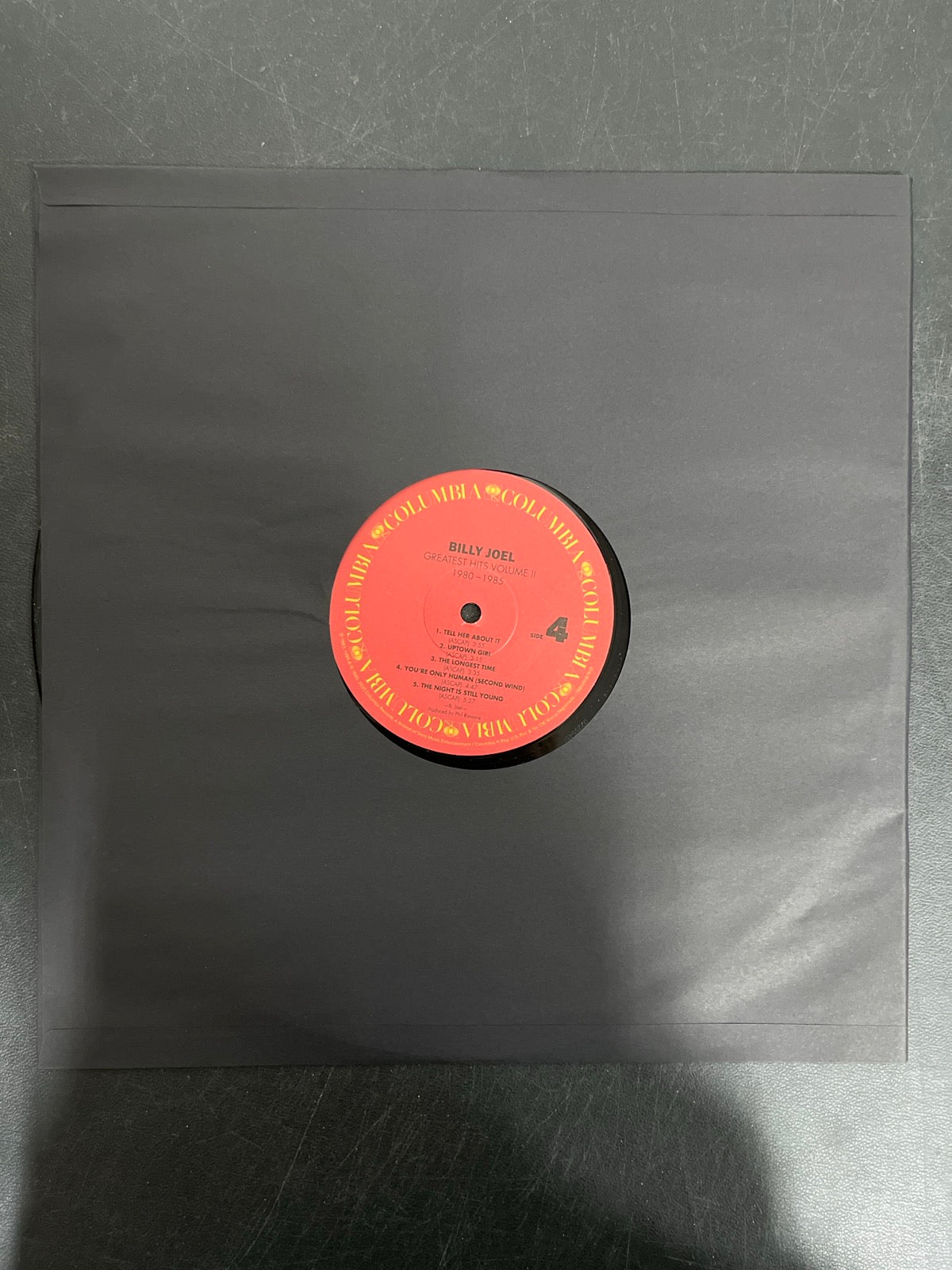 SLEEVE_2B - Billy Joel - Greatest Hits, Volume I & II Black Vinyl USED NOT TESTED
