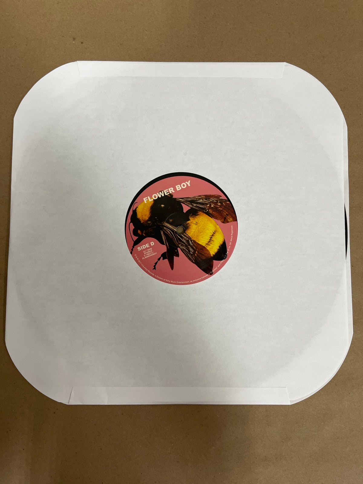 SLEEVE_2B - Tyler, the Creator - Flower Boy LE Vinyl USED NOT TESTED