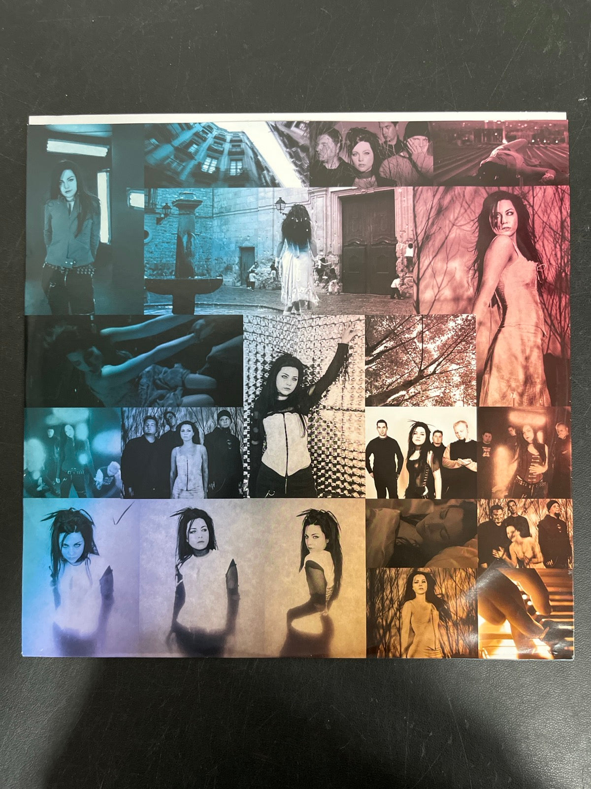 SLEEVE_2B - Evanescence - Fallen 20th Anniv Ed. Blue Smoke Vinyl USED NOT TESTED
